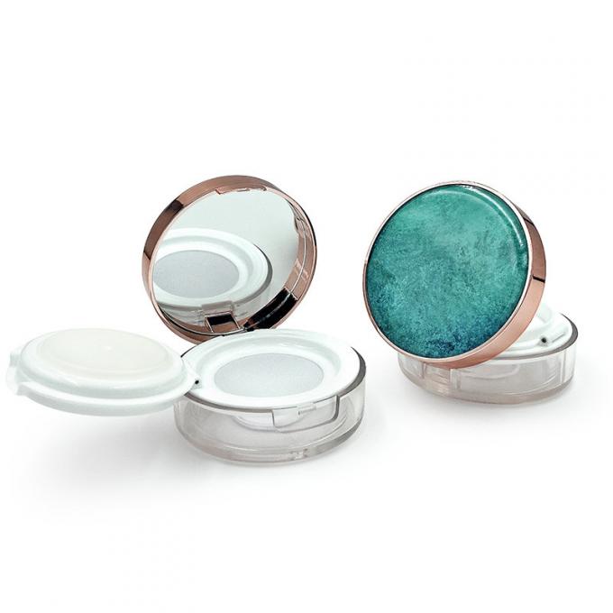 Customizable Transparent Recyclable Loose Powder Case with Logo - Mini Size for Compact Powder 0