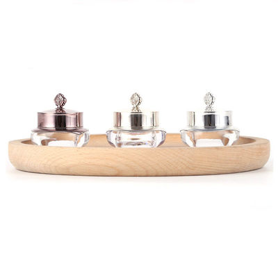 Customized Lid PMMA Small Cosmetic Packaging Jar 30ml-500ml