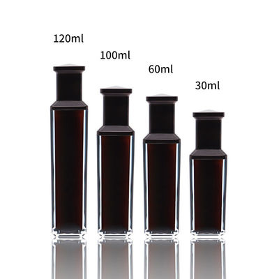 Personal Care Cosmetic Storage Set Acrylic Cap Custom Logo Screen Printed Packaging Organizer