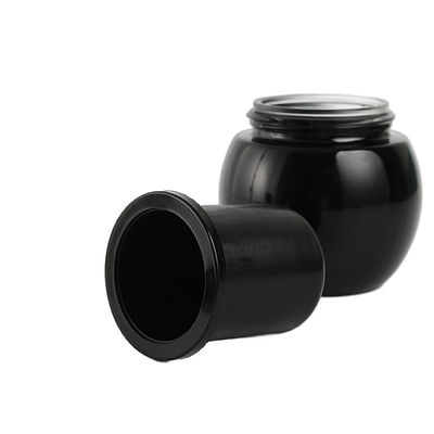 Luxury Glass Foundation Bottle with Customized Logo Screw Cap 50g/100g Capacity