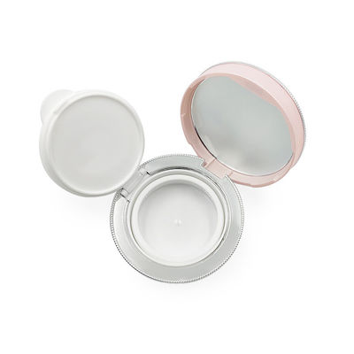Round Cosmetic Packaging Case for Travel with Light to Medium Coverage