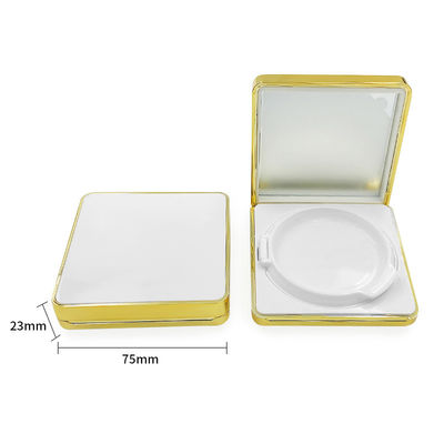 Round Plastic Dewy Finish Cushion Foundation Case Travel Friendly Reusable for Cosmetics Skin Care Packing