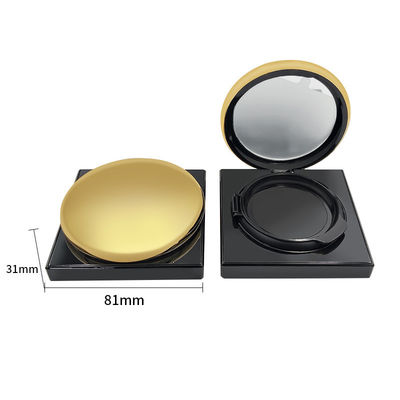 Round Dewy Finish Snap Closure 15g Cushion Foundation Case With SPF 30